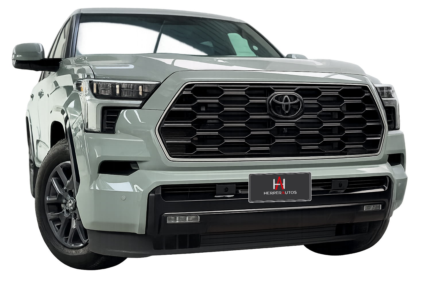 Toyota Sequoia con placa HerrerAutos